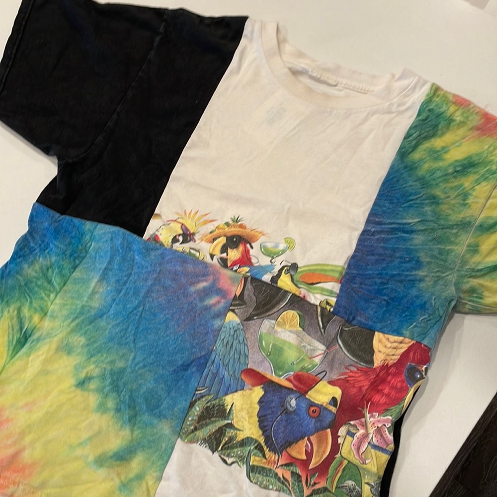 Vintage RCNSTRCT Studio tropical Tee Shirt